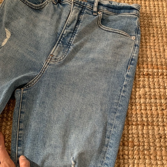 Express Mom Jean Super High Rise - Picture 2 of 5